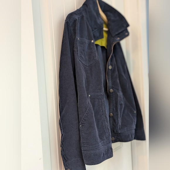 Eddie Bauer Corduroy Navy Jacket - Picture 14 of 14